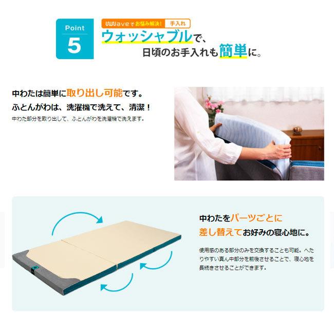 西川 京都西川 ローズラジカル 固めの マットレス WWave Basic 西川 京都西川 ローズラジカル 固めの マットレス WWave Basic