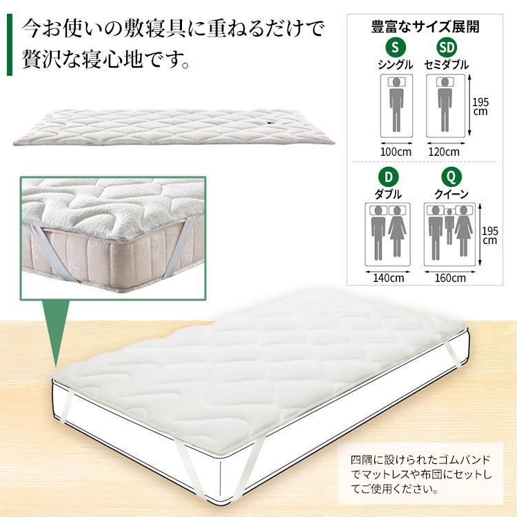 magniflex マニフレックス　エルゴトッパー　セミダブル 4月15日購入 楽天市場】【magniflex正規品】マニフレックス エルゴトッパー