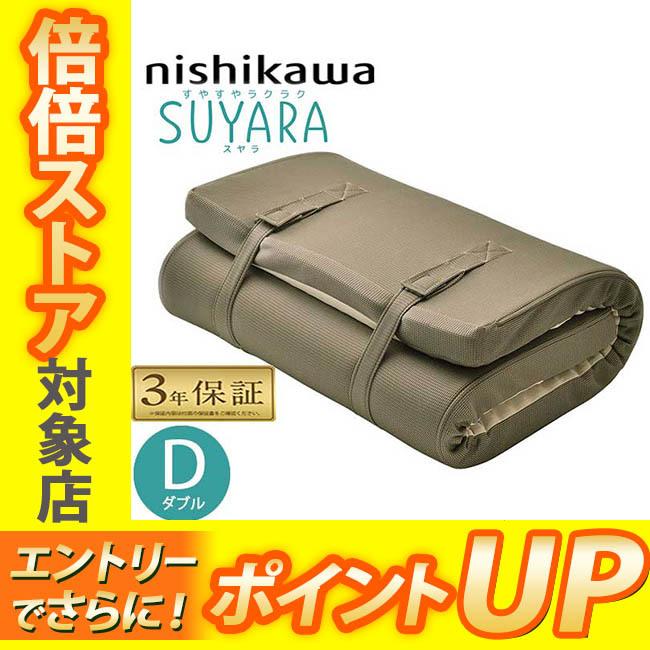 西川 SUYARA ダブル ゴールド2460-10656 SUYARAマットレス - 石川屋