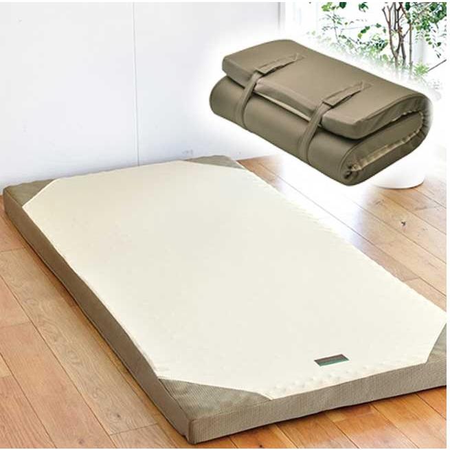 rakura 西川 ラクラ マットレス セミダブル 丸巻き 敷布団 120×200×9cm