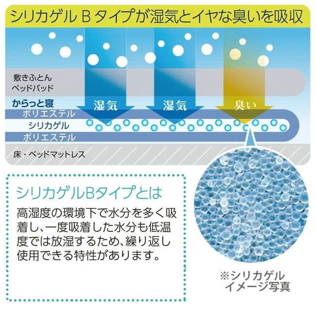 西川（nishikawa） 除湿シート シングル 枕 クローゼット 用の 3点