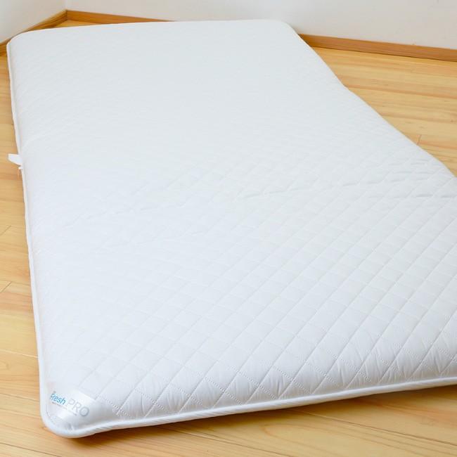 昭和西川 SNフレッシュプロ ノンキルト敷きふとん シングルロング 100