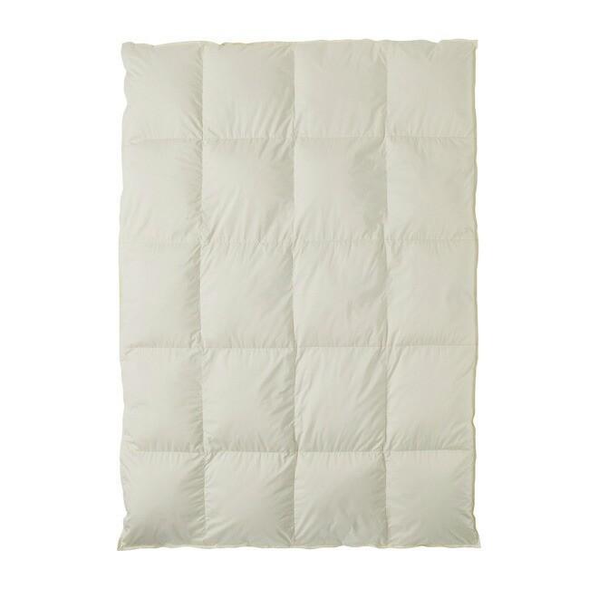 西川　羽毛布団　クイーン 西川プレミアム [T] 羽毛 掛け布団 クイーンロング QL アイボリー