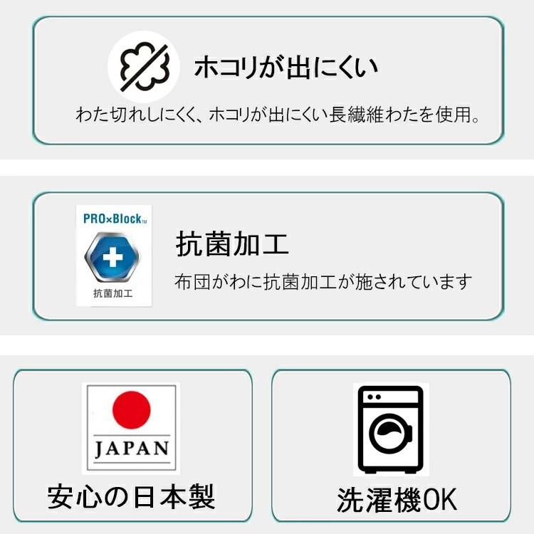 西川（nishikawa） 掛け布団 シングル ふわりーな 合繊 日本製 抗菌
