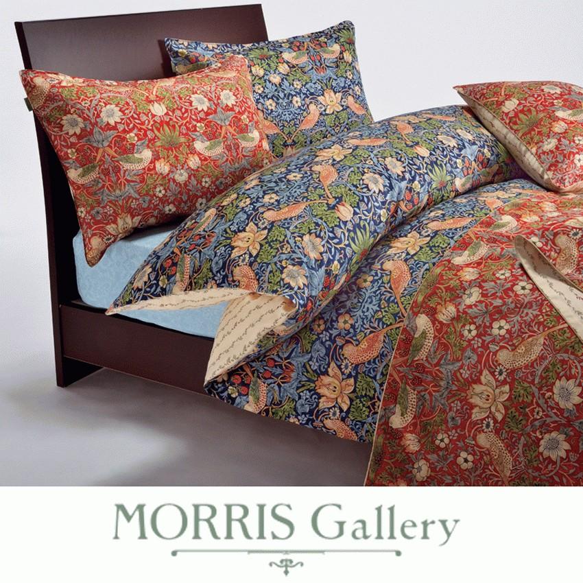 超熱超熱[T]西川 モリスギャラリー 掛けふとんカバー ダブルロング