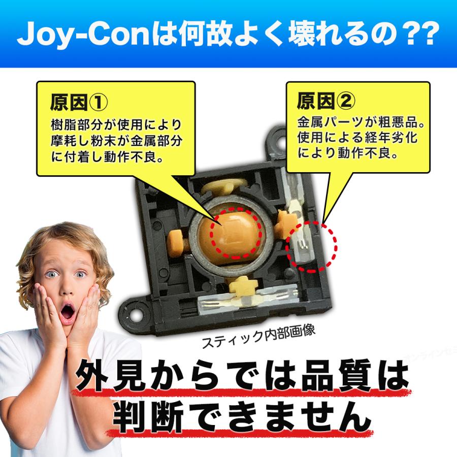 スイッチ コントローラー 勝手に動く 修理 故障 ジョイコンswitch ニンテンドー パーツ 50 Ready On Yahoo 店 通販 Yahoo ショッピング