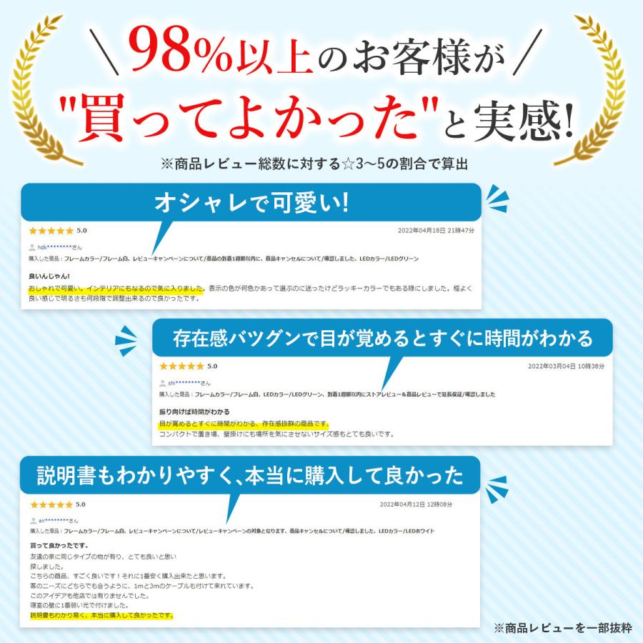 置き時計 デジタル時計 おしゃれ 時計 置時計 壁掛け時計 掛け時計 壁掛け デジタル 北欧 | ブランド登録なし | 13
