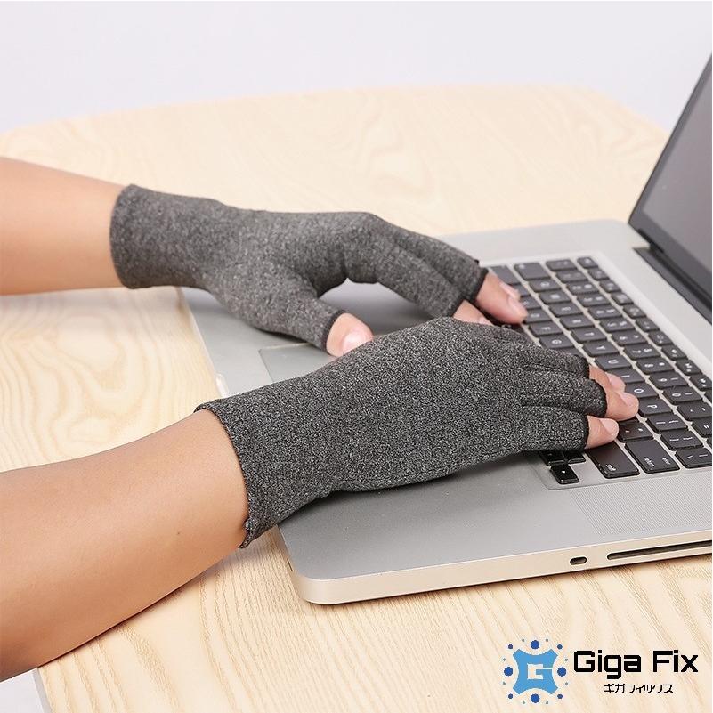 手袋 サポーター 指 着圧 中指 親指 ばね指 母指cm関節症 腱鞘炎 薬指 小指 人差し指 | ブランド登録なし | 09