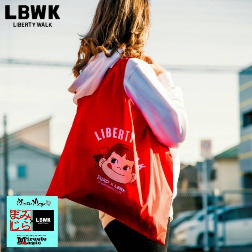 ペコちゃん リバティーウォーク コラボ エコバッグ 折りたたみ 収納ポーチ付き Peko Lbwk エコバッグ Lb Sora 通販 Yahoo ショッピング