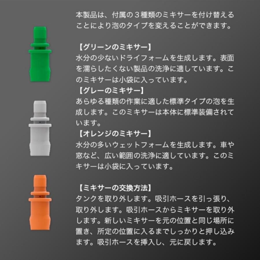 iK FOAM Pro12 アイケイフォームプロ12 泡洗車 高密度泡 スノー