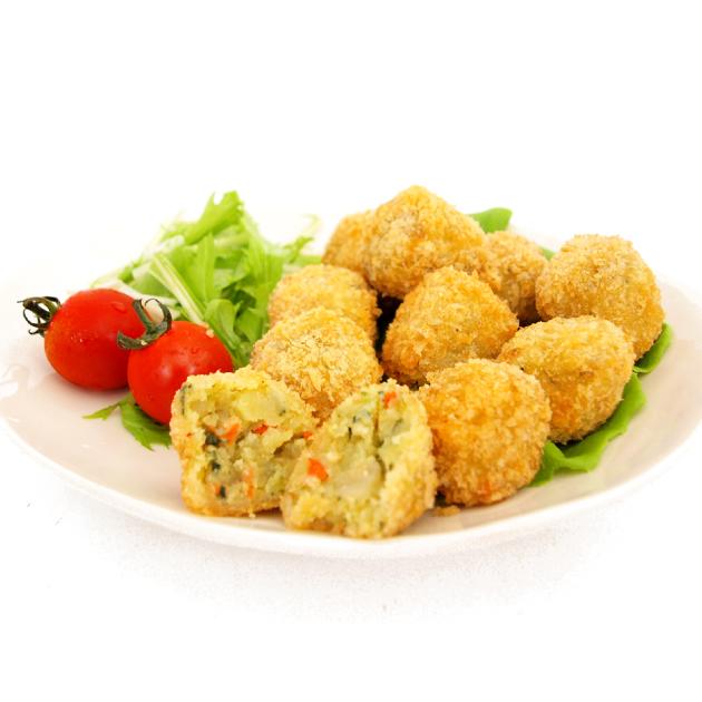 無添加惣菜 まきば プレフライコロッケ 野菜 150g（10個） ポイント消化 |  | 01