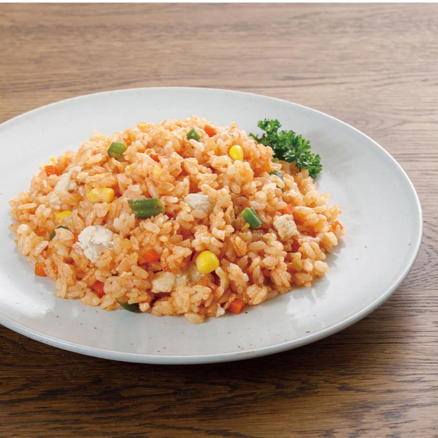 秋川牧園 冷凍 惣菜 無添加 とてもまじめなチキンライス 450g : 無添加