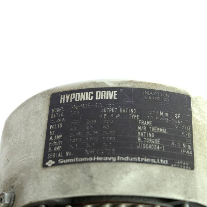 住友重機械工業 ハイポニック減速機 RNHM05-40L-B-120 : e 住友重機械工業 ハイポニック減速機 RNHM05-40L-B-120 : e