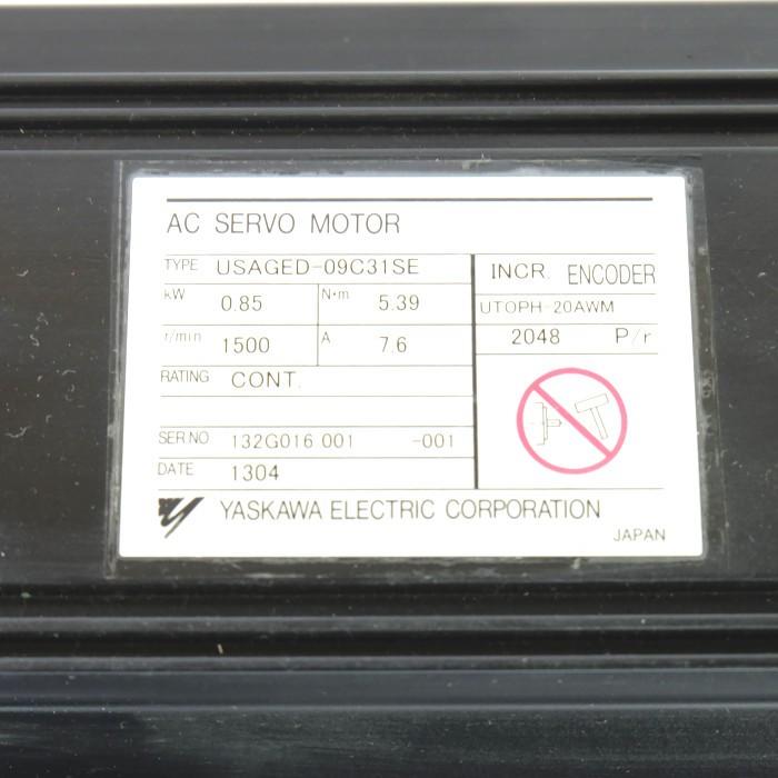 安川メカトレック サーボモーター USAGED-09C31SE : e-Spares.jp 安川メカトレック サーボモーター USAGED-09C31SE : e-Spares.jp