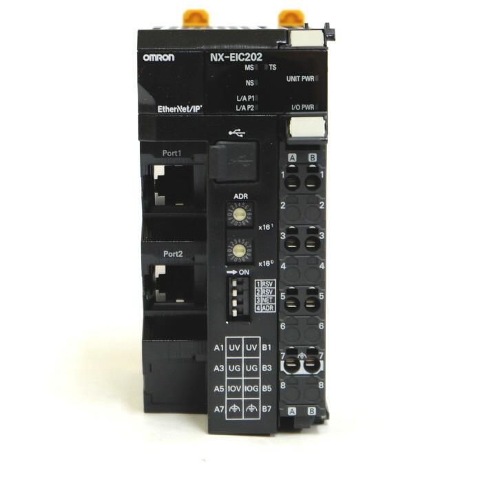 オムロン ETHERNET/IPカプラユニット NX-EIC202 : e-Spares.jp - 通販