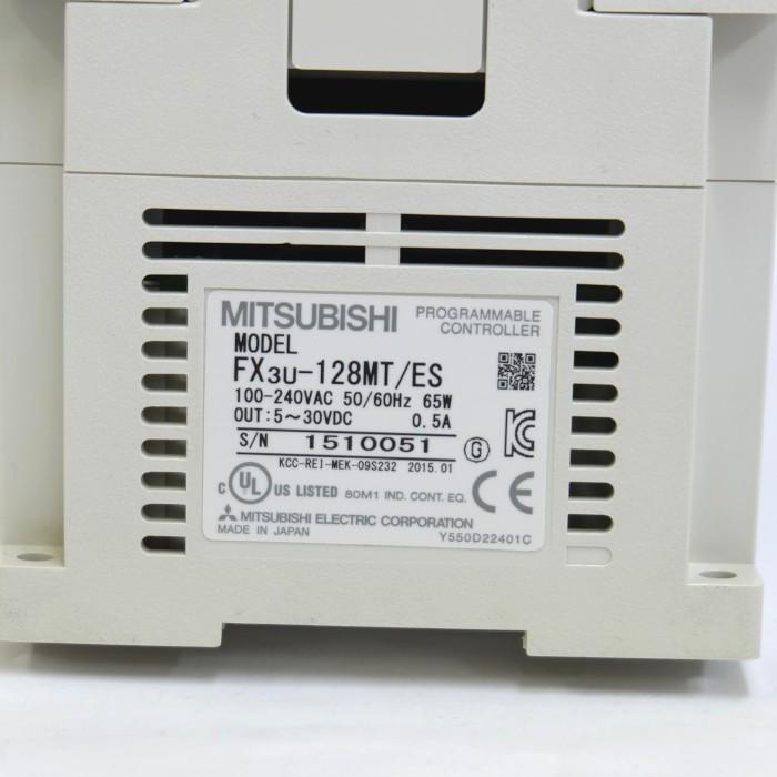 三菱電機 シーケンサー（パーツ欠損あり） FX3U-128MT/ES : e-Spares