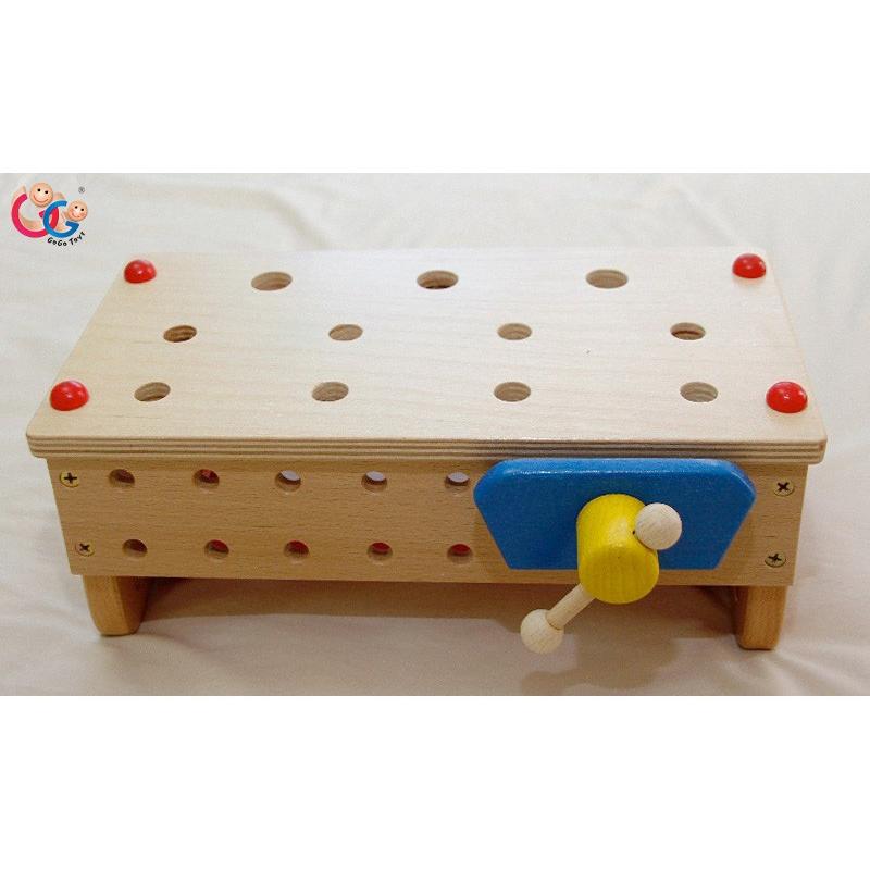 ゴーゴートイズ 大工さんのワークベンチ（Gogo Toys Work Bench）木製