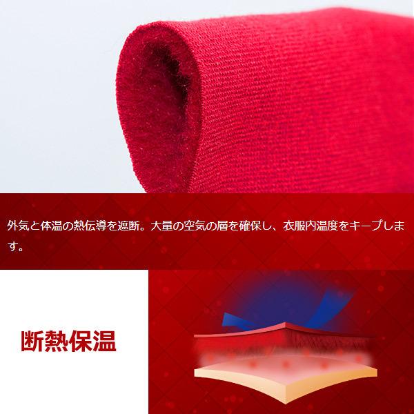 ゼロフィット ヒートラブ（ZERO FIT HEATRUB）ロングスリーブモックネック【暖かい機能性下着】【発熱・保温】ユニセックス 男女兼用 ZHRUMDの画像
