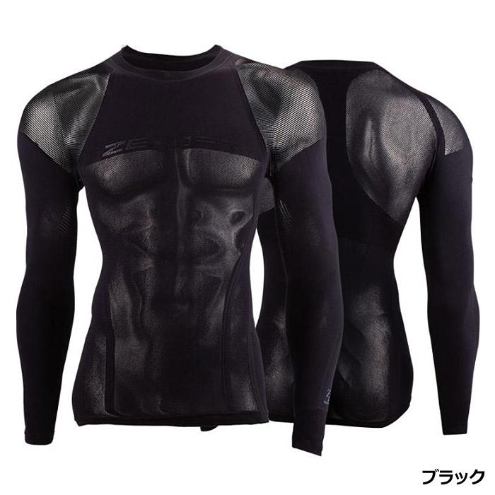 ゼロフィット・アイスウィーブ ZERO FIT ICE WEAVE 長袖 クルーネック ユニセックス 男女兼用 涼しい 高機能下着の画像