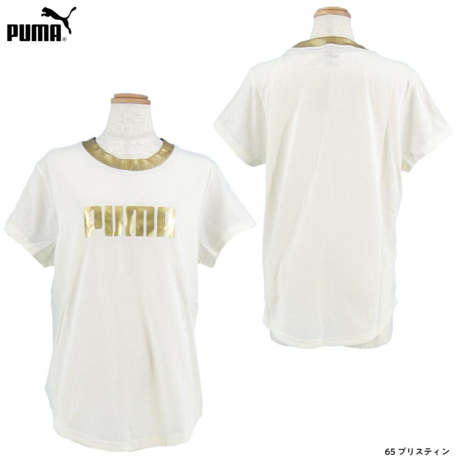 プーマ PUMA レディース DECO GLAM 半袖Ｔシャツ 522867｜e-sport｜07