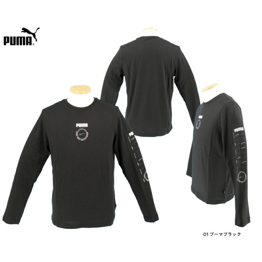 プーマ PUMA  メンズ  RAD/CAL LS グラフィック 長袖 Tシャツ 672465｜e-sport｜07