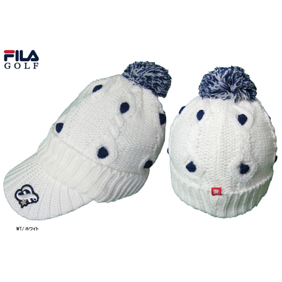 フィラ FILA ゴルフ レディース ツバ付きニット帽 799-907｜e-sport｜06