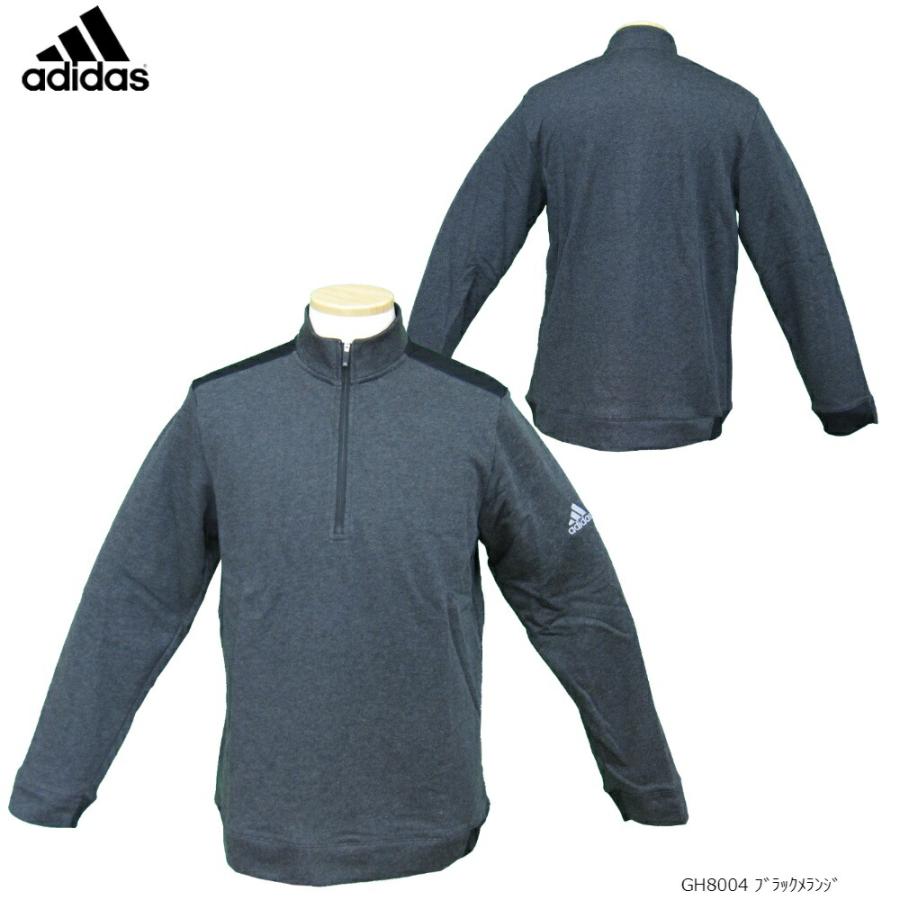 adidas アディダス メンズ 裏毛ハーフジップ 長袖シャツ IXC22 adidas アディダス メンズ 裏毛ハーフジップ 長袖シャツ IXC22