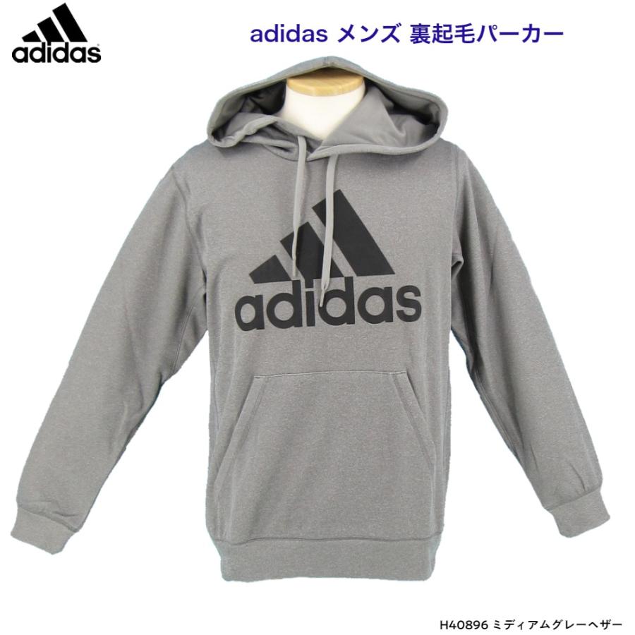 adidas アディダス メンズ MH BOS 裏起毛スウェットパーカー JIB45 
