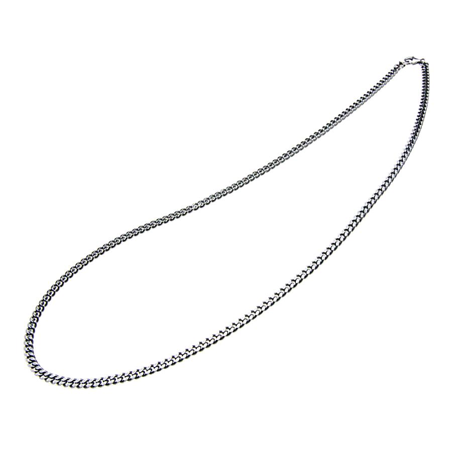 幅4mm キヘイシルバーチェーン 燻し仕上げ シルバー925 silver925 シルバーアクセサリー c0004の画像