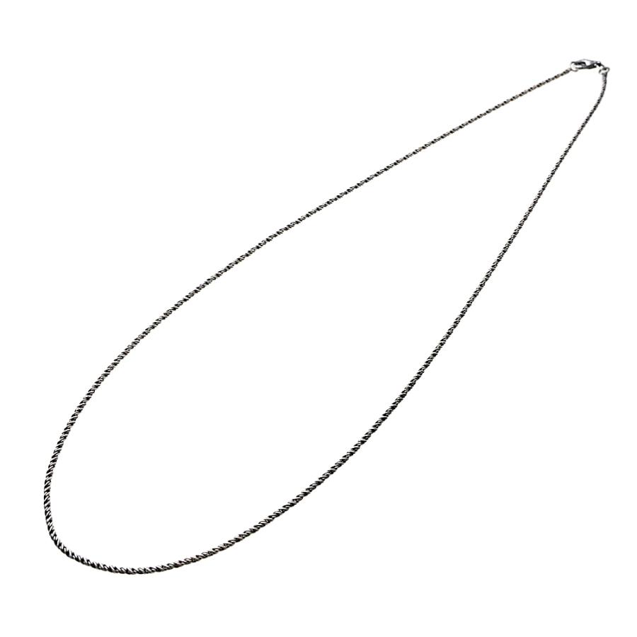 幅1.5mm スパイラル シルバーチェーン シルバー925 silver925 シルバー925 silver925 シルバーアクセサリー c0019の画像