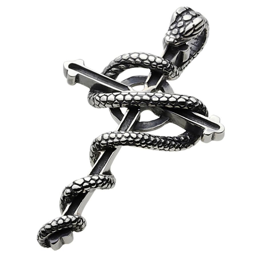 チェーン付き シルバーネックレス メンズ 蛇・スネークネックレス クロス シルバー925 silver925 fp0146 c0012-45cm  :cr21xx21-50:シルバーアクセサリーFIGMART - 通販 - Yahoo!ショッピング