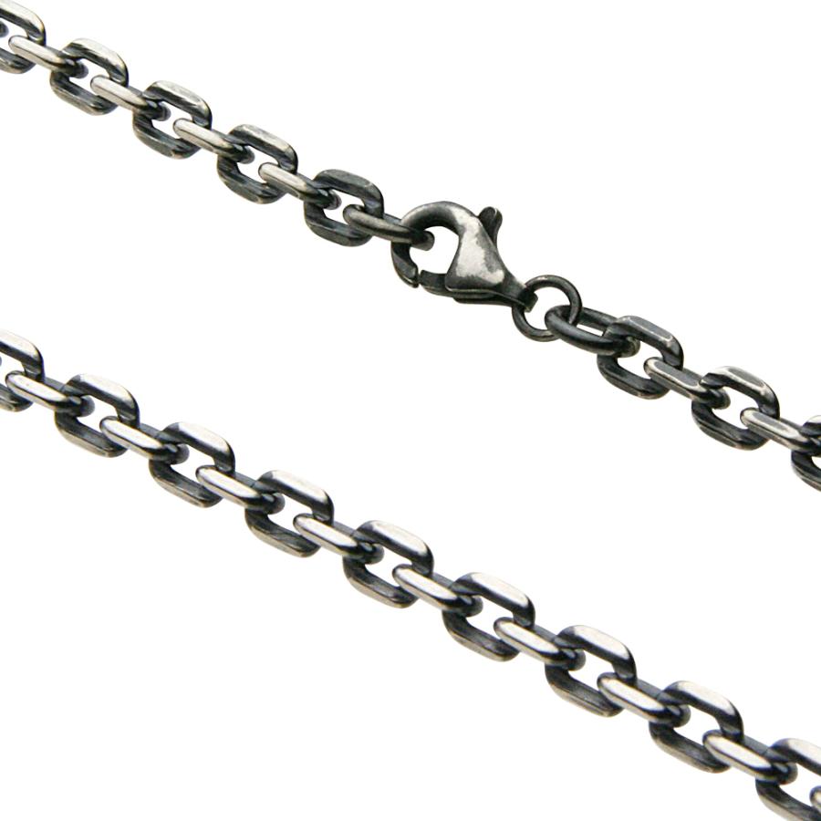 チェーン付き シルバーネックレス メンズ 蛇・スネークネックレス