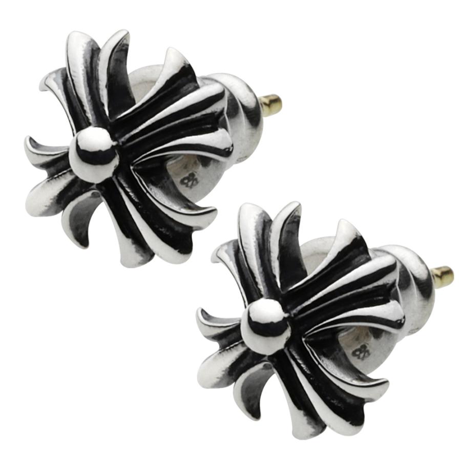 ピアス2個セット シルバー925 silver925 クロス ピアス メンズ