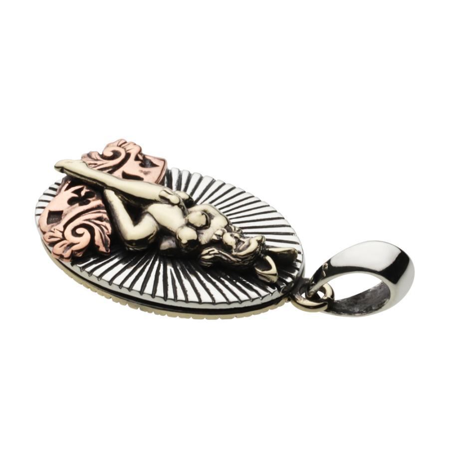 ペンダントトップ シルバーペンダント メンズ バニーガール トランプ シルバー925