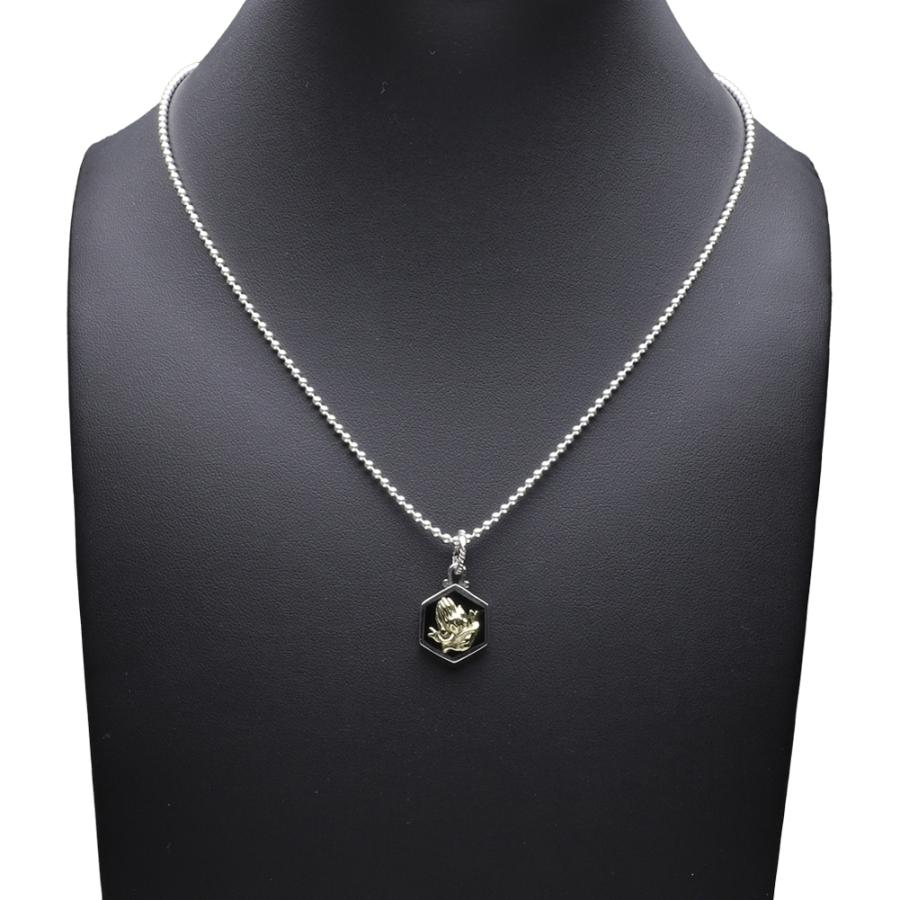 シルバーペンダント メンズ  六角形 プレイハンド シルバー925 シルバーペンダント シルバーアクセサリー fp0608の画像
