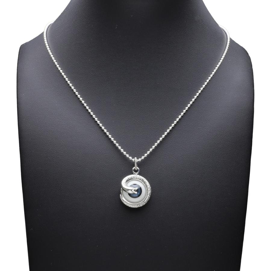 シルバーペンダント メンズ  なめくじ 目玉 シルバー925 シルバーアクセサリー fp0614の画像