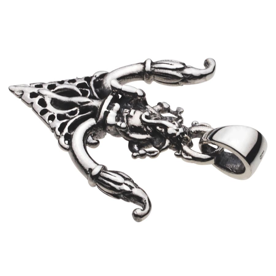 シルバーペンダント メンズ ガネーシャ 象 神様 お守り シルバー925 シルバーアクセサリー fp0623の画像