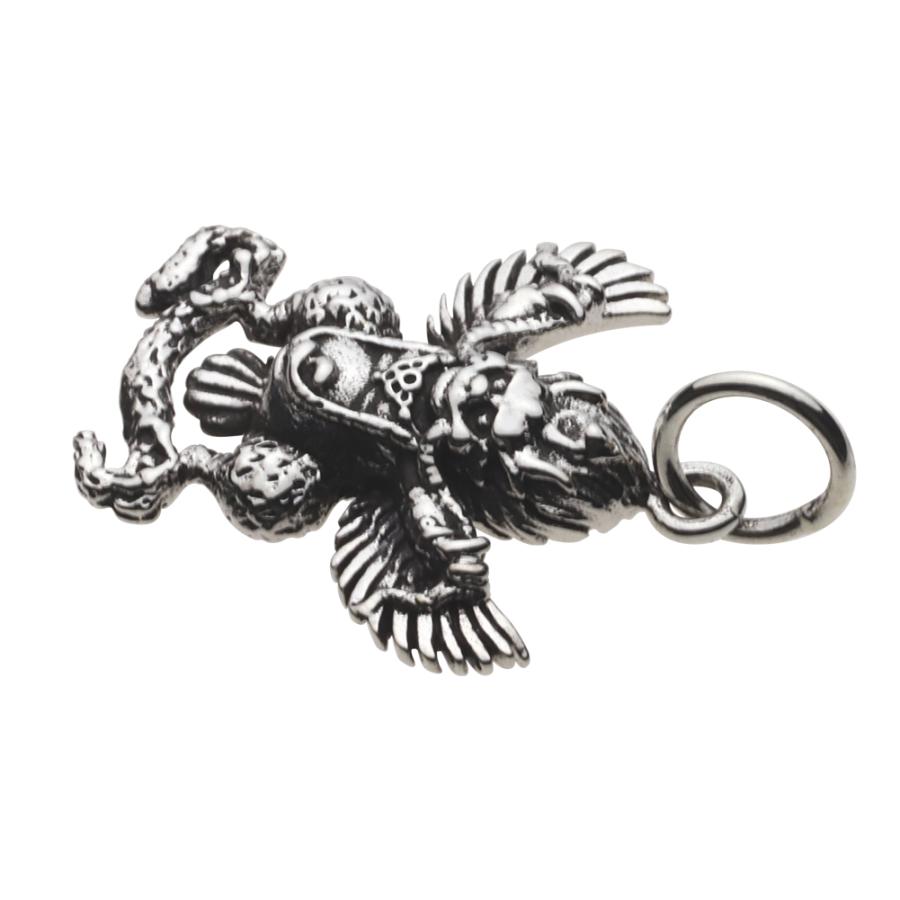 シルバーペンダント メンズ ガルーダ 鳥 神様 お守り シルバー925 シルバーアクセサリー fp0624の画像