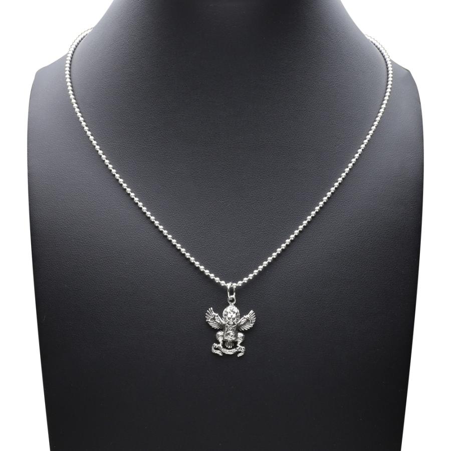 シルバーペンダント メンズ ガルーダ 鳥 神様 お守り シルバー925 シルバーアクセサリー fp0624の画像