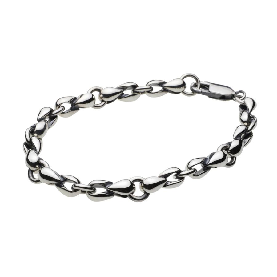 ブレスレット メンズ シルバー925 silver925 スタイリッシュチェーン シルバーブレスレット シルバーアクセサリー fb0103