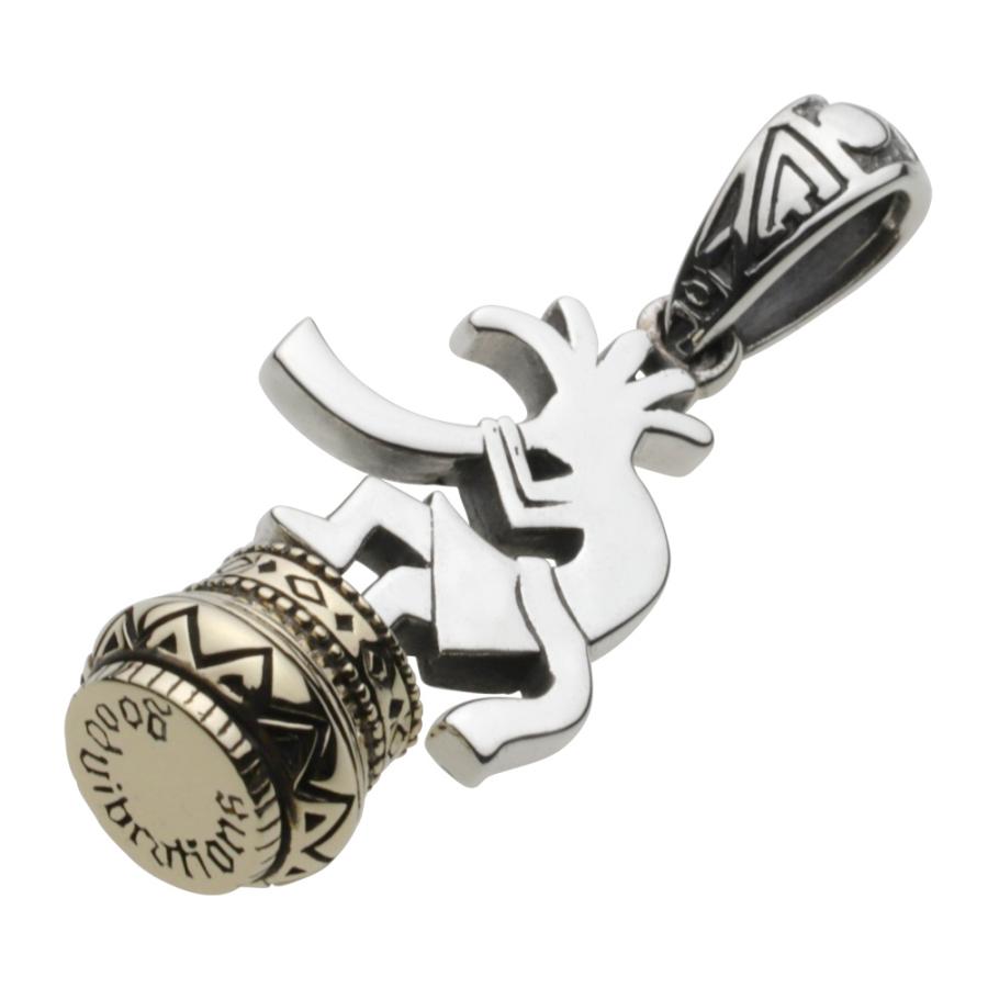 ペンダントトップ ココペリ チェス シルバー925 ペンダント メンズ