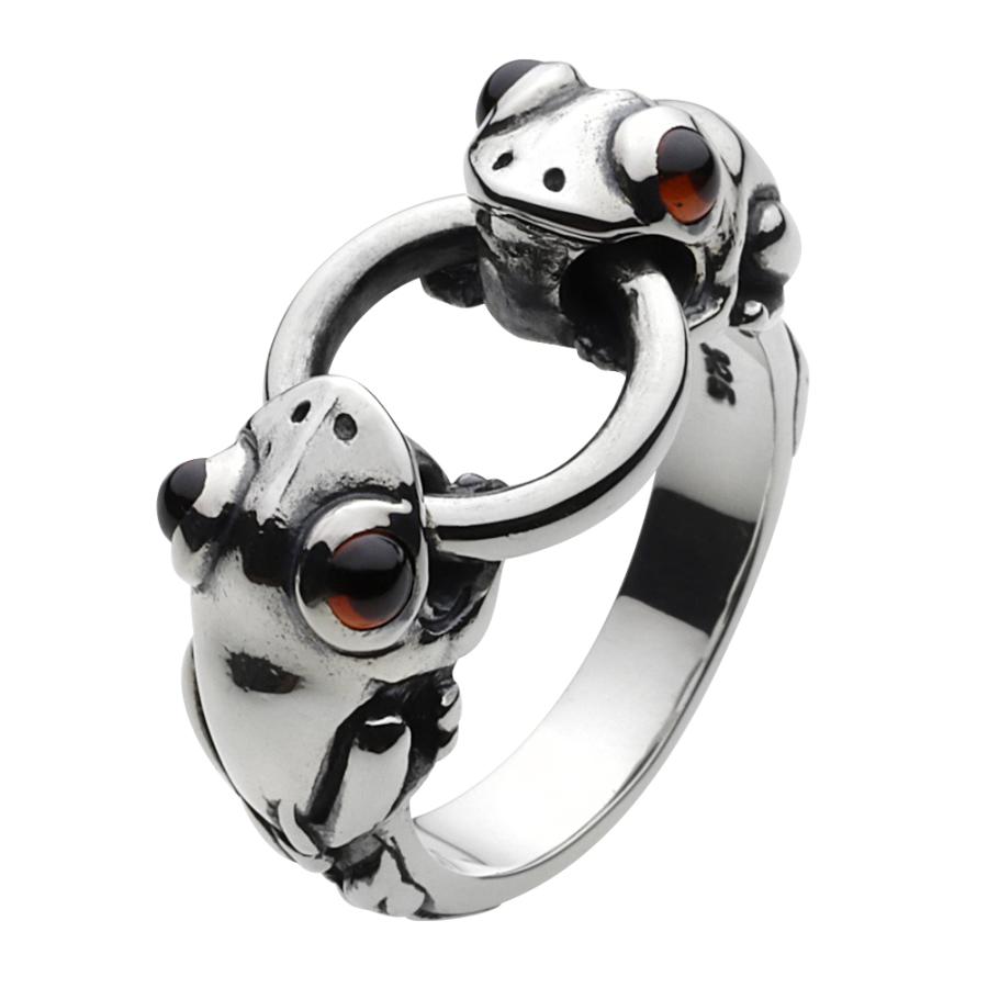 指輪 メンズ フロッグ シルバー925 リング メンズ シルバーリング