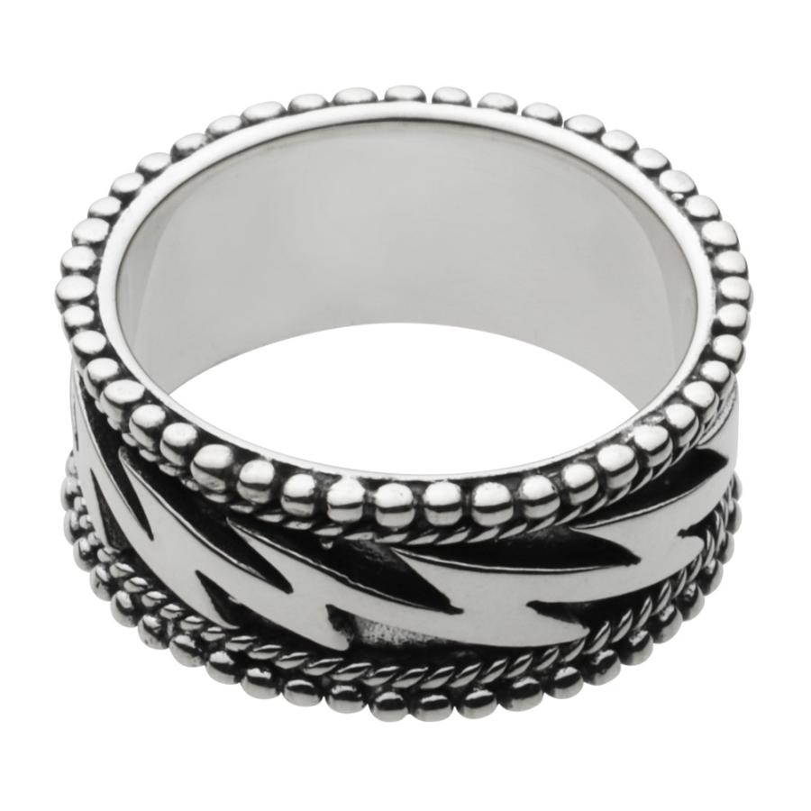 シルバーリング 指輪 メンズ ライトニング ライン 雷 ハード ロック シルバー925 リング かっこいい  silver925 シルバーアクセサリー fr0178の画像