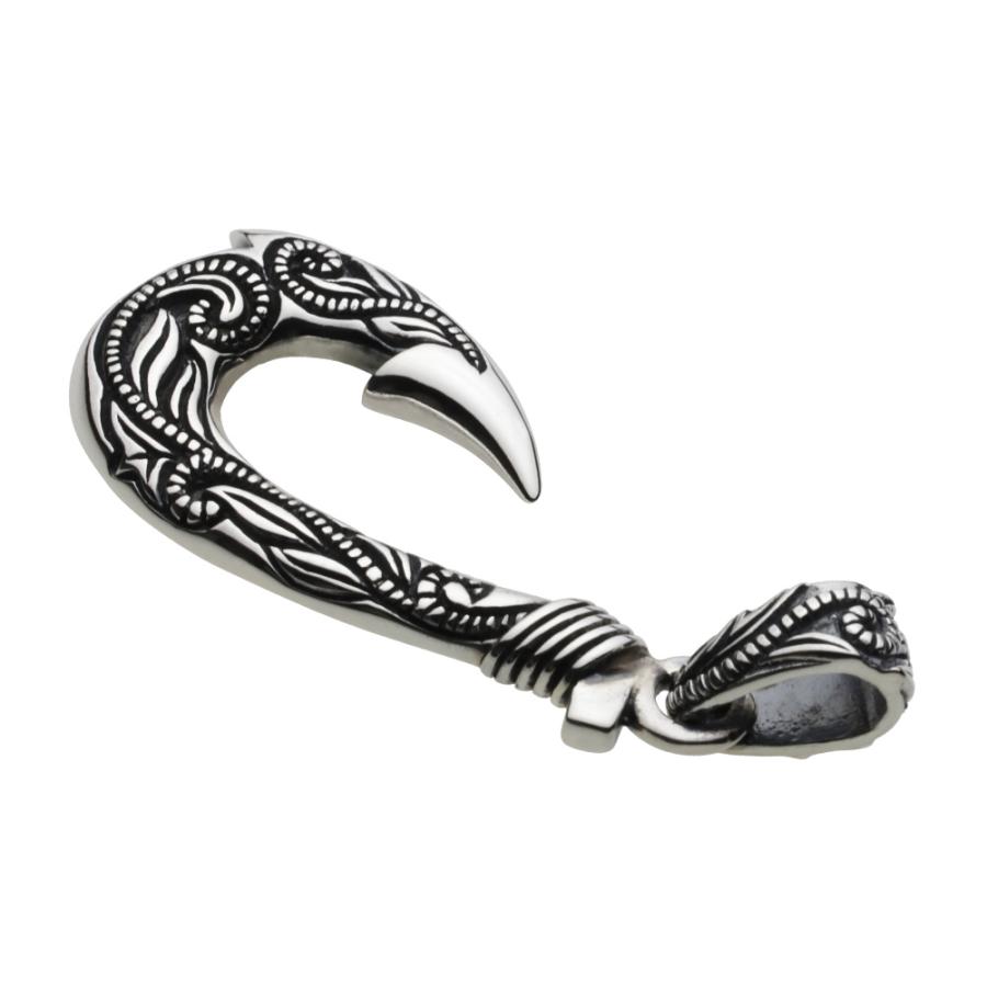 シルバーペンダント メンズ フィッシュフック シルバー925 シルバーアクセサリー fp0444 |  | 01