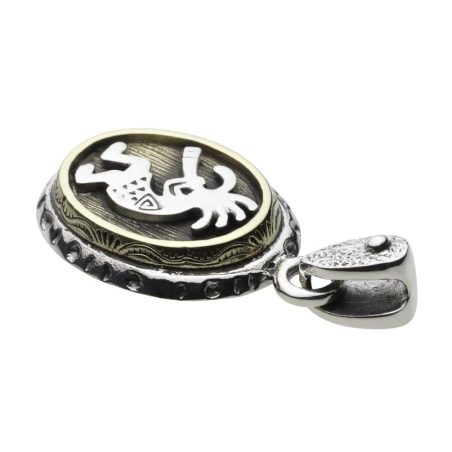 SAAD シルバー925 ココペリデザイン ペンダントトップ シルバー925