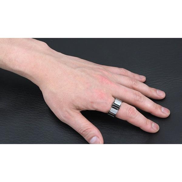 とっておきし福袋 メンズアクセサリー 指輪 インパクト ブラック シルバー ユニセックス 50 Off 指輪 メンズ メカニカル ステンレス リング メンズ ステンレスリング ステンレスアクセサリー Fr6094 Www Threeriversofs Com