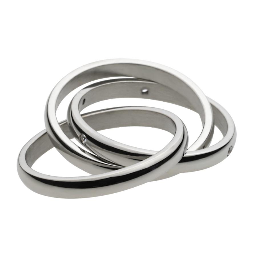 ステンレスリング 指輪 メンズ トリニティ ステンレス リング メンズ ステンレスアクセサリー fr6007 |  | 02