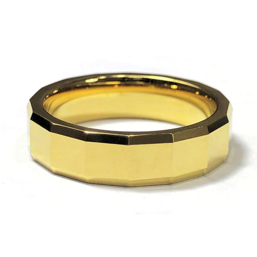 指輪 メンズ ゴールド カッティング タングステン リング メンズ タングステンリング タングステンアクセサリー Fr8050 Tu65 シルバーアクセサリーfigmart 通販 Yahoo ショッピング