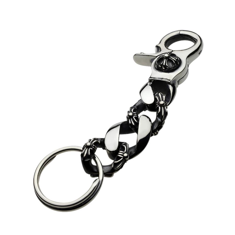 シルバーキーホルダー キーチェーン ゴシック クリップ キヘイキー