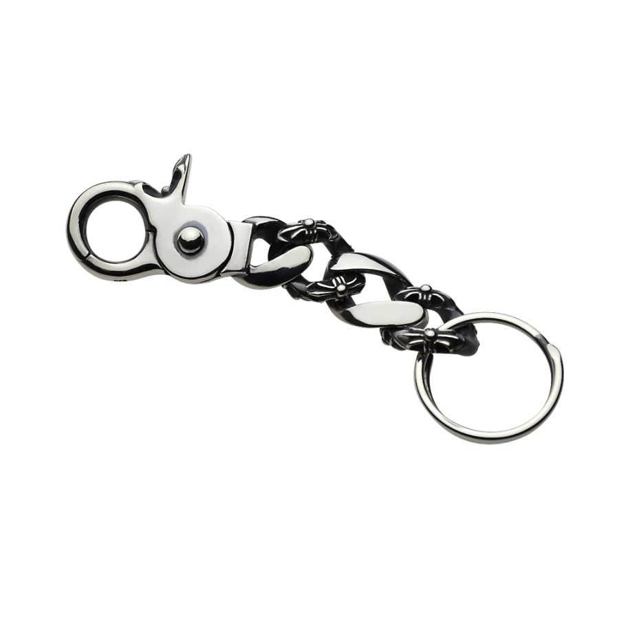シルバーキーホルダー キーチェーン ゴシック クリップ キヘイキー